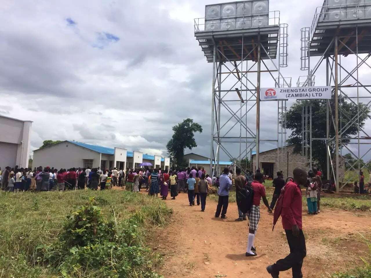 Zhengtai Group Zambia water tower